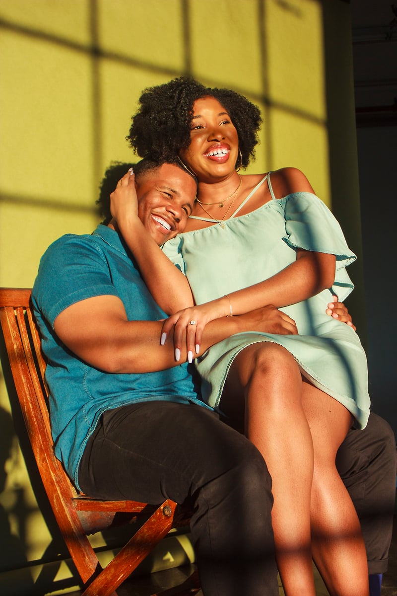 Janay And Erics Engagement Portraits - Visual Letters to the Sightless | Keemology Media