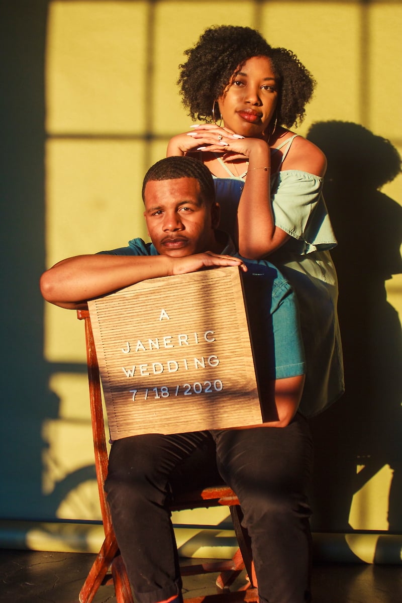 Janay And Erics Engagement Portraits - Visual Letters to the Sightless | Keemology Media