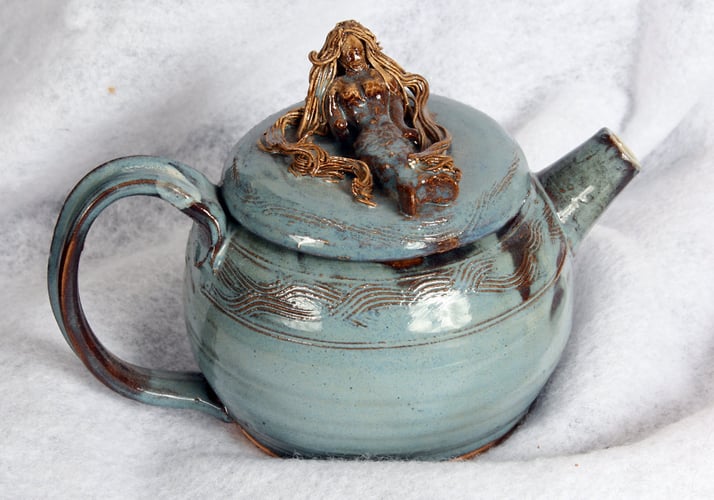 Mermaid Lid Teapot - Alexis Dillon | PHOTOGRAPHER