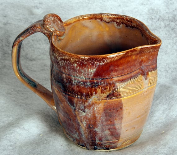 Pitcher With Tan  and Red - Alexis Dillon | PHOTOGRAPHER