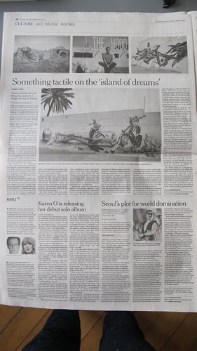 The New York Times Print copy - Aline Deschamps