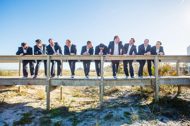 Mike Sarah Casa Marina Jacksonville Beach Fl - Anthony James Photography