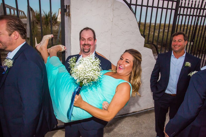 Mike Sarah Casa Marina Jacksonville Beach Fl - Anthony James Photography