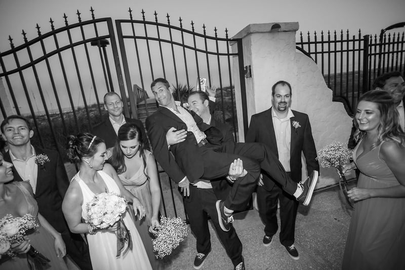 Mike Sarah Casa Marina Jacksonville Beach Fl - Anthony James Photography