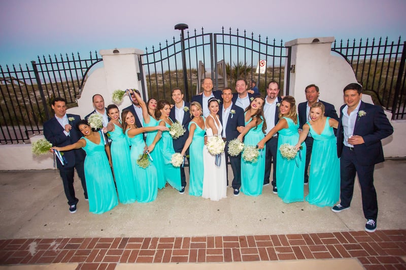 Mike Sarah Casa Marina Jacksonville Beach Fl - Anthony James Photography