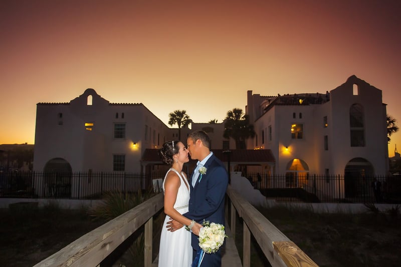 Mike Sarah Casa Marina Jacksonville Beach Fl - Anthony James Photography
