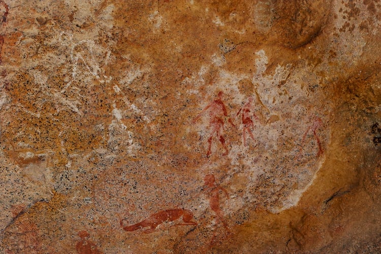 Rupestres - Franck Bordas, paysages avec animaux