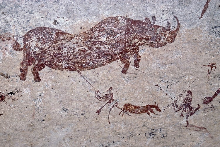 Rupestres - Franck Bordas, paysages avec animaux