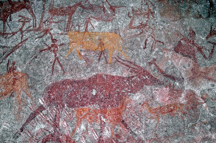 Rupestres - Franck Bordas, paysages avec animaux