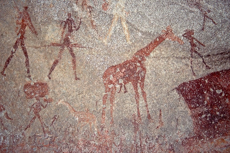 Rupestres - Franck Bordas, paysages avec animaux