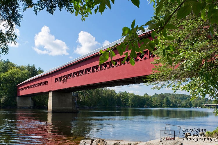 119 - Pont couvert de Wakefield / Wakefield Covered Bridge - www.camphoto.ca