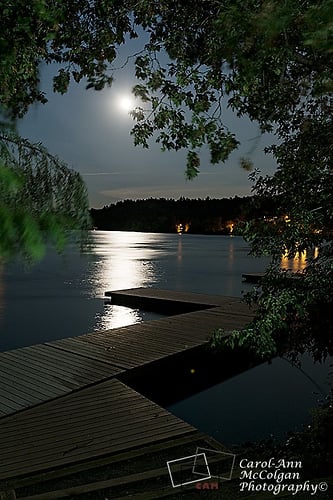 287 - Quai de Wakefield la nuit / Wakefield Dock at Night - www.camphoto.ca