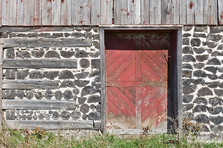 49 - Porte de grange à Rupert / Rupert Barn Door - www.camphoto.ca