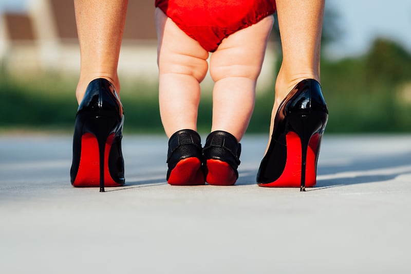 MOMMY + ME IN LOUBOUTINS - Diana Sterie Photography