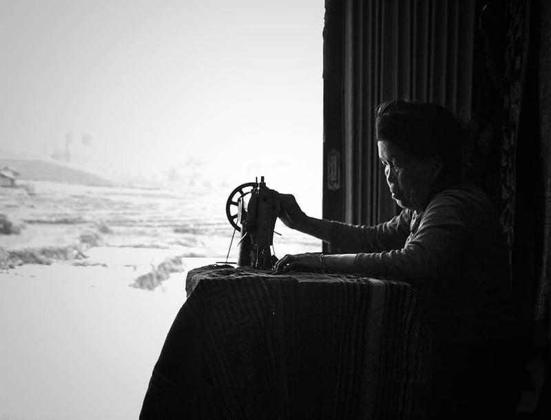 Seamstress - Francis Peppett Photography