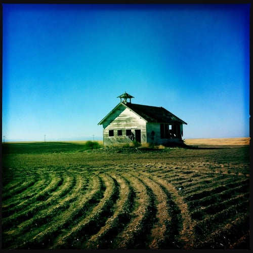 Little School on The Prairie - G R Gardner Photography