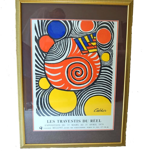 Alexander Calder Exhibition Poster - Intro to Fine Art 101 - Atlanta