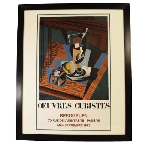 Juan Gris - Still Life, Oeuvres Cubistes - Intro to Fine Art 101 - Atlanta