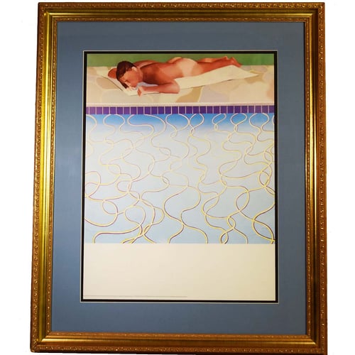 David Hockney - Sunbather - Intro to Fine Art 101 - Atlanta