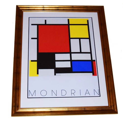 Piet Mondrian Exhibition 1987 Torino, Italy - Intro to Fine Art 101 - Atlanta