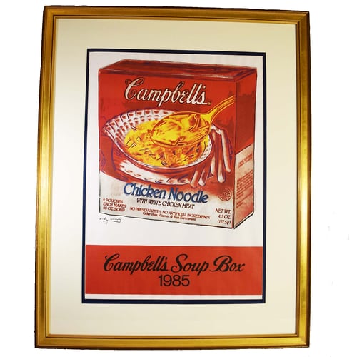 Andy Warhol - Campbells Soup Box 1985 - Intro to Fine Art 101 - Atlanta