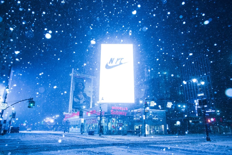 Nike Billboard, 34th Street NYC - Jason Campbell