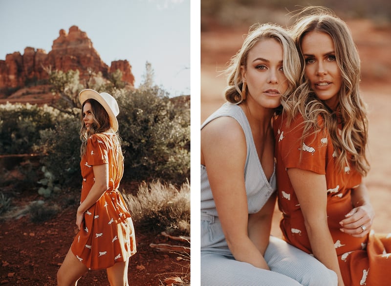 Mariana And Suzanna Sedona Az - Jordan Voth | Portrait & Lifestyle Photographer