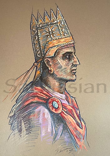 King Tigranes IV of Armenia - Joseph Sarkissian Artwork