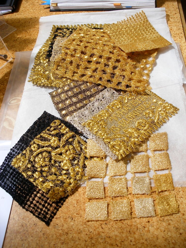 gold samples - KATE WELLS artist
