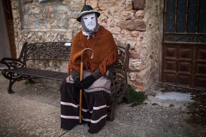 Bulls Fire And Masks - Alejandro Martínez Vélez