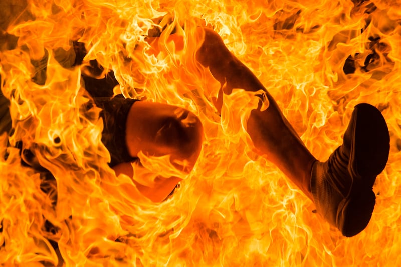 Bulls Fire And Masks - Alejandro Martínez Vélez