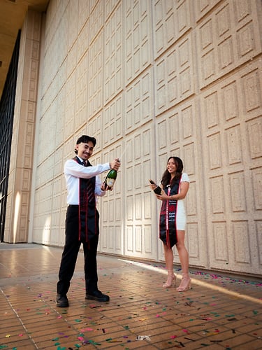 Andres & Jill Graduation - Maggie Middlebrook