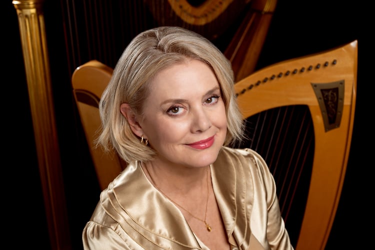 Harpist Peggy Skomal - Maggie Middlebrook