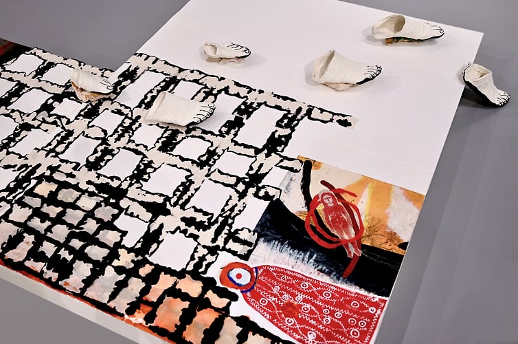 See Shade Shape Solo Show Northeastern Illinois University Fine Arts Center Gallery Fall 2022 - Monika Plioplyte