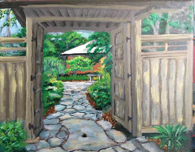 Japanese Teahouse at Duke Gardens - Penney De Pas