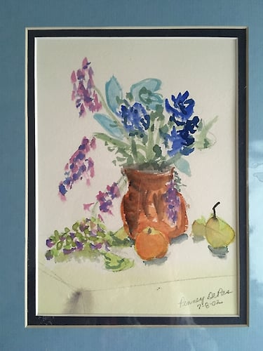 My FIRST Watercolor! - Penney De Pas