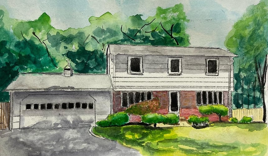 House Portrait A - mini - Penney De Pas