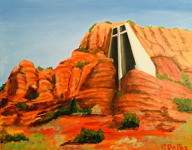 Chapel of the Holy Cross, Sedona - Penney De Pas