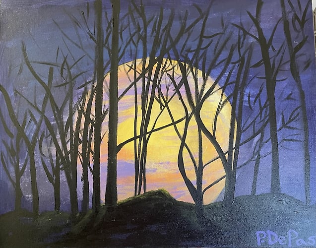 October Full Moon - Penney De Pas