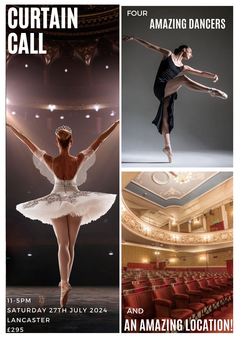 Curtain Call Theatre Ballet Shoot Lancaster 27th July 2024 - TABITHA BOYDELL PHOTOGRAPHY