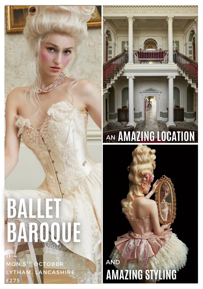 Ballet Baroque Stately Home Shoot 4 Dancers Lancashire 5th October 2026 - TABITHA BOYDELL PHOTOGRAPHY