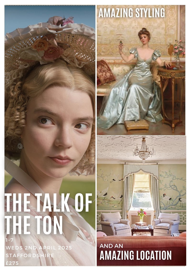 Regency Themed 5 Model Shoot Jayne Austen Mr Darcy Staffordshire 2nd April 2025 - TABITHA BOYDELL PHOTOGRAPHY