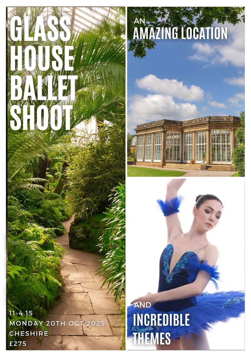 Ballet Shoot In Stunning Orangery 5 Dancers Cheshire 20th October 2025 - TABITHA BOYDELL PHOTOGRAPHY