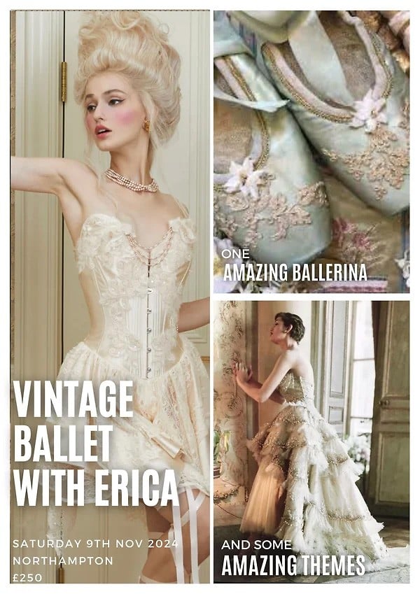 Vintage Ballet Stately Home Shoot With Erica Mulkern 9th November 2024 - TABITHA BOYDELL PHOTOGRAPHY
