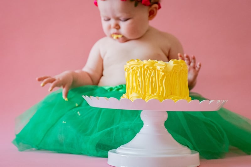 9 20 18 Marigolds Cake Smash - Tessie Pratt Photography
