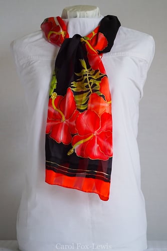 Stunning Red Hibiscus - The Fantastic Mrs. Fox