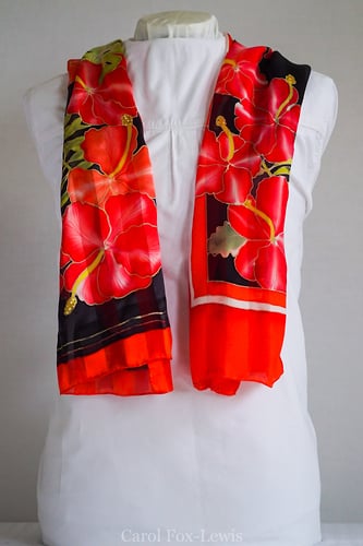 Stunning Red Hibiscus - The Fantastic Mrs. Fox