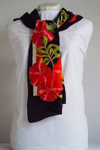 Tropical Red Hibiscus - The Fantastic Mrs. Fox