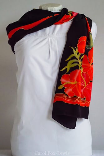 Tropical Red Hibiscus - The Fantastic Mrs. Fox