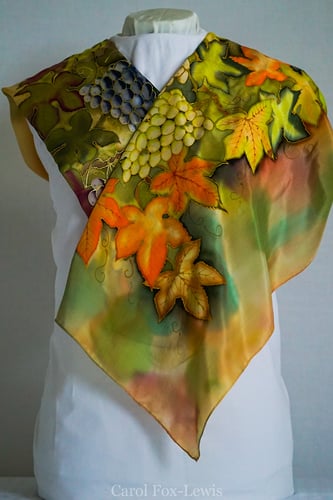 Gorgeous Autumn Grapes - The Fantastic Mrs. Fox